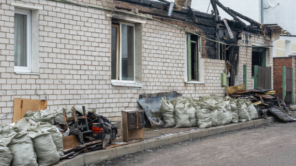 Professional Smoke Damage Removal technician working in Somerset, MD